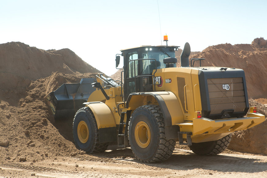 New Cat® 966 GC Wheel Loader delivers high performance, easy operation, and low owning and operating costs